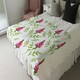 image 4 of Pink & Green Leaves (Blanket)