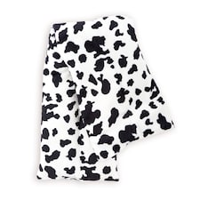 SMUG Soothing Body Wrap Wheat Bag Infused with Lavender Oil - Cow Print