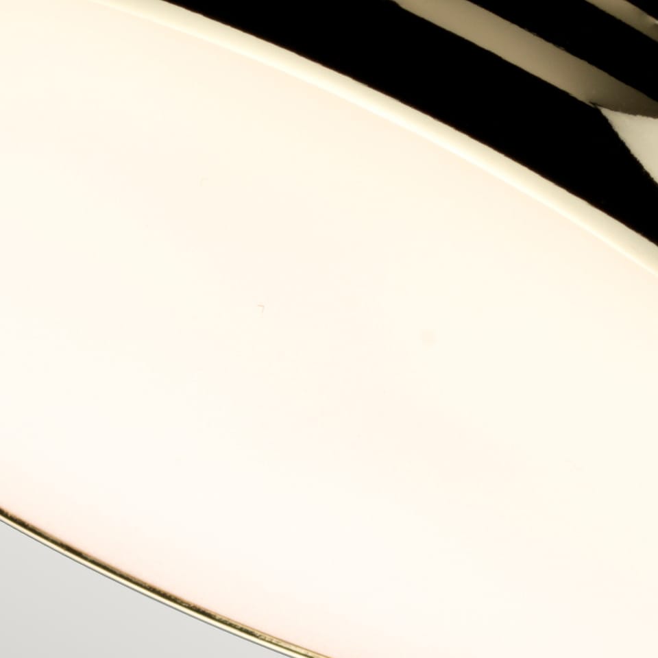 image 1 of Welland 1 Light Mini LED Flush Light - Polished Brass