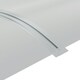 image 4 of Living and Home Frosted Awning Canopy for Window and Door-  100cm W x 33cm D Clear