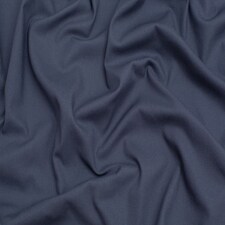 Minerva Core Range Blue Brushed Stretch Woven Cotton Twill Fabric for Dressmaking, 145cm / 57" Wide - per metre