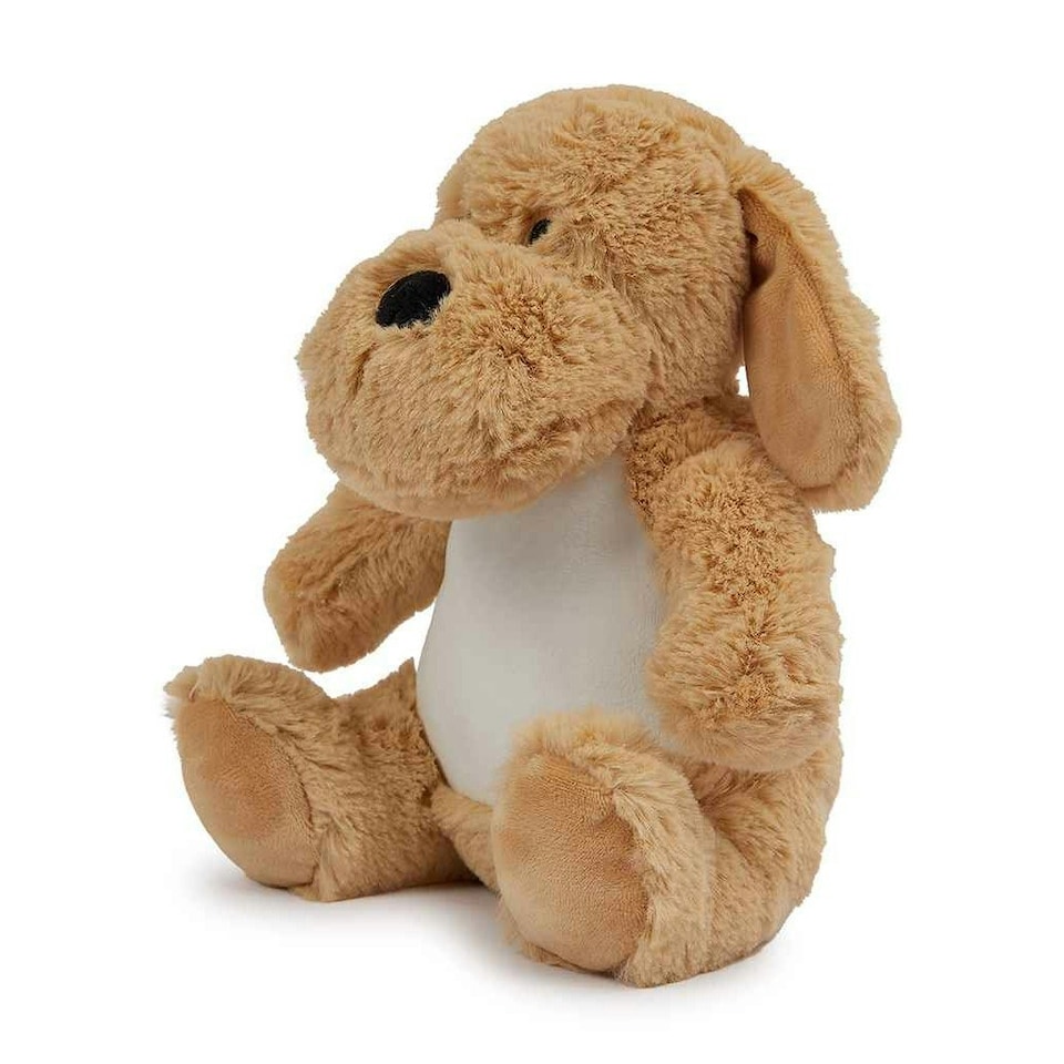 image 1 of Mumbles Printme Dog Plush Toy - Brown - M
