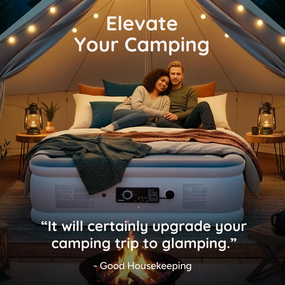 image 1 of HUDDLE NEVER DEFLATE AIR BED - DOUBLE