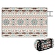image 1 of Outsunny Picnic Blanket, 300x200CM Beach Blanket Outdoor Picnic Mat | Multi | Multi-coloured tribal geometric | 300 x 200 x 1 cm