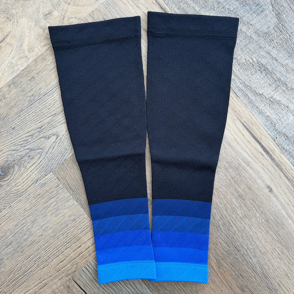 image 1 of aZengear Calf Support Compression Sleeves (Pair) for Women, Men, Running, Shin Splints