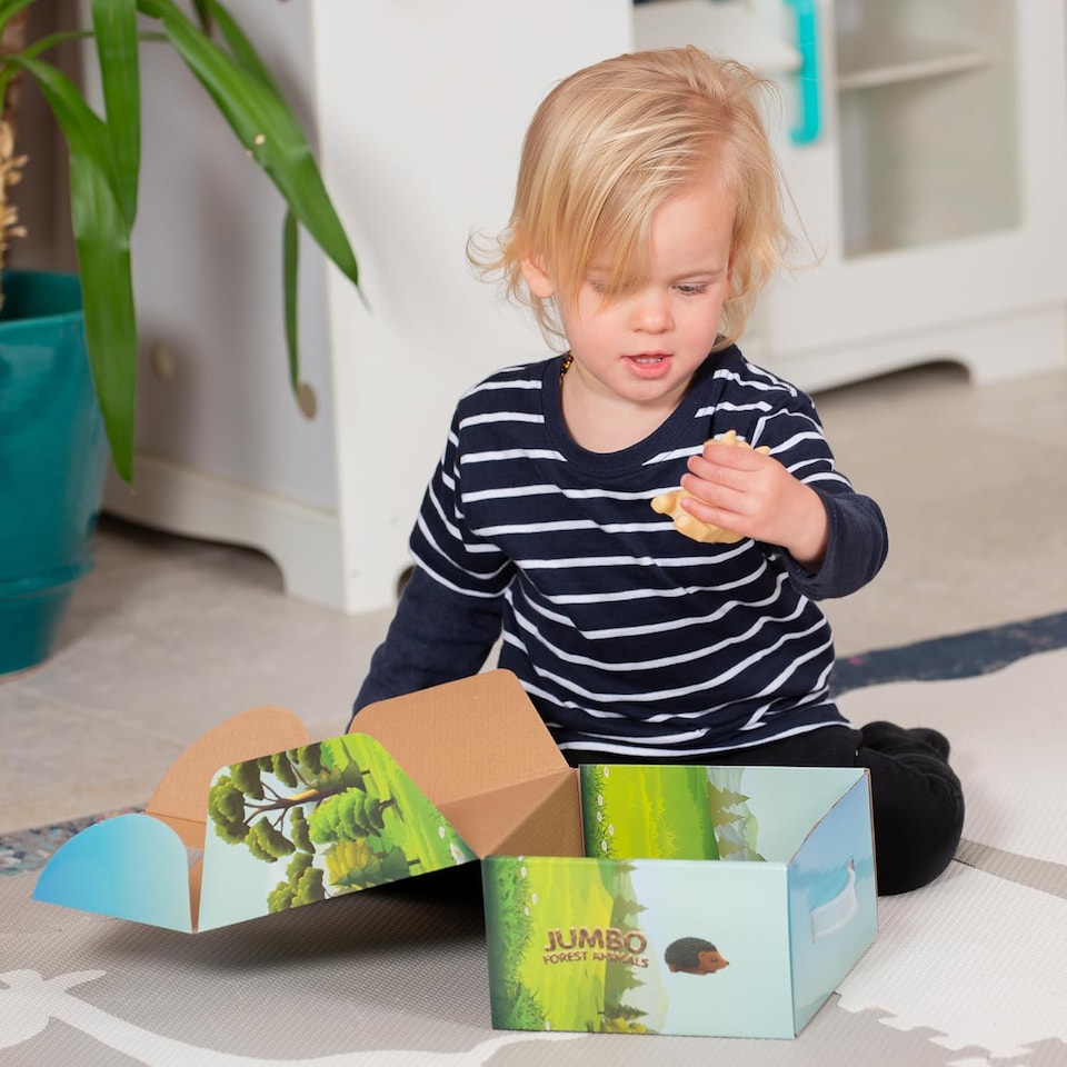 image 1 of Learning Minds Jumbo Forest Animals 8 Pack