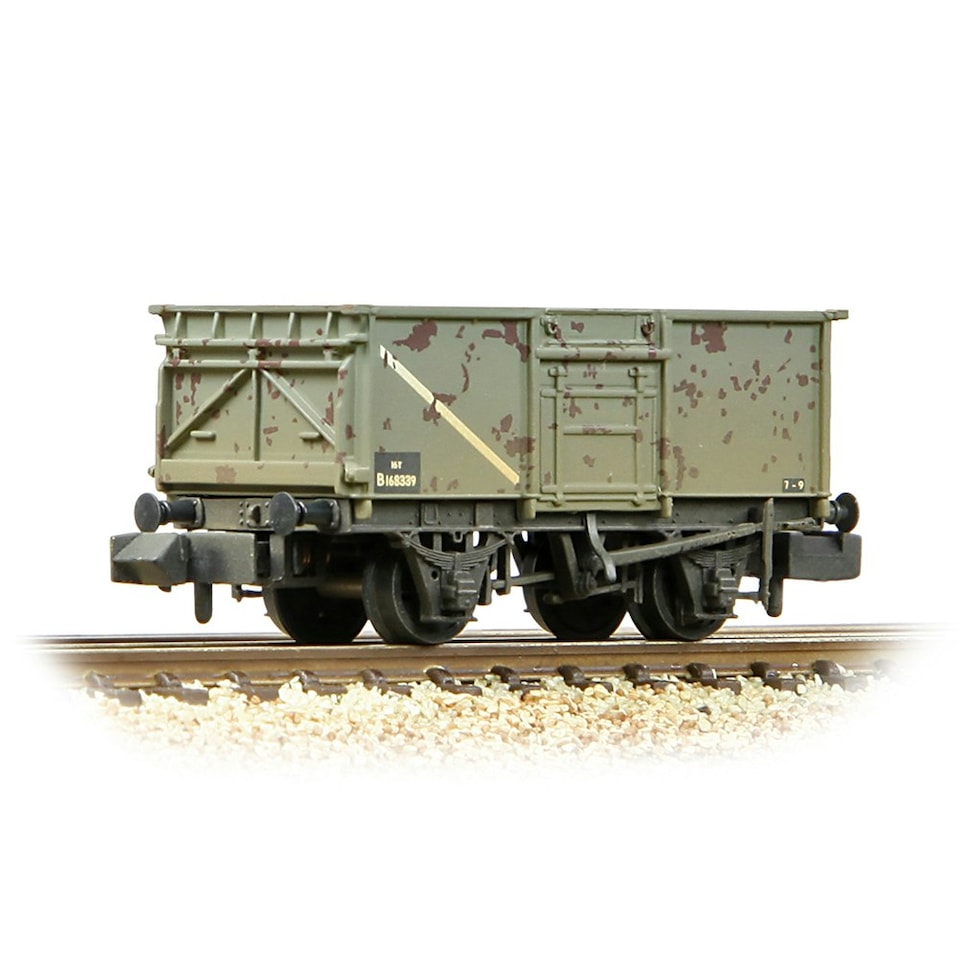 Graham Farish 16t Steel Mineral Wagon BR Grey Weathered B168339