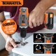 image 4 of Terratek 18V Cordless Power Drill Screwdriver Set & Drill Bit Battery & Case | Grey | Grey | 190.00 | 1