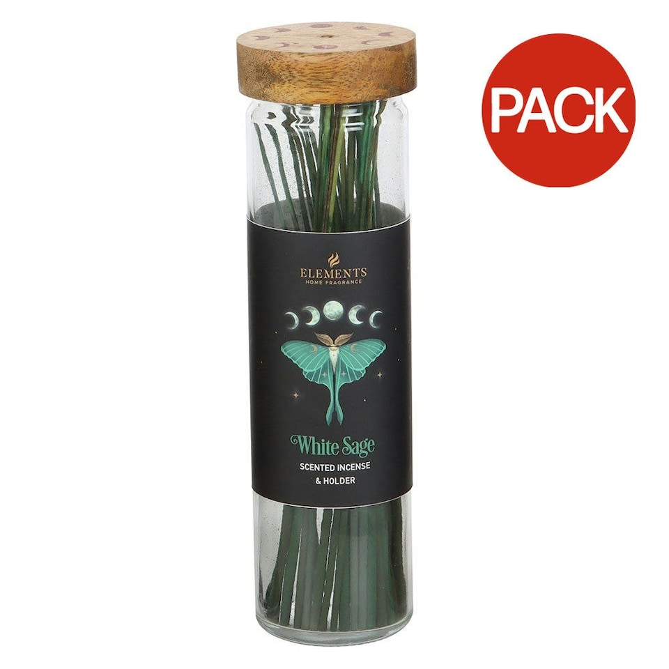 Something Different Dark Forest White Sage Incense Sticks (Pack of 20) - Green - One Size