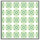 image 3 of Green extraordinary boho chic summer design (Picutre Frame) Black | XL