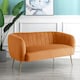 image 4 of Matilda 2 Seat Sofa Orange