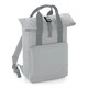 image 1 of Bagbase Roll Top Twin Handle Backpack - Light Grey - One Size