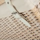 image 5 of Large Boutique White Wash Storage Laundry Hamper With Lining | White | White