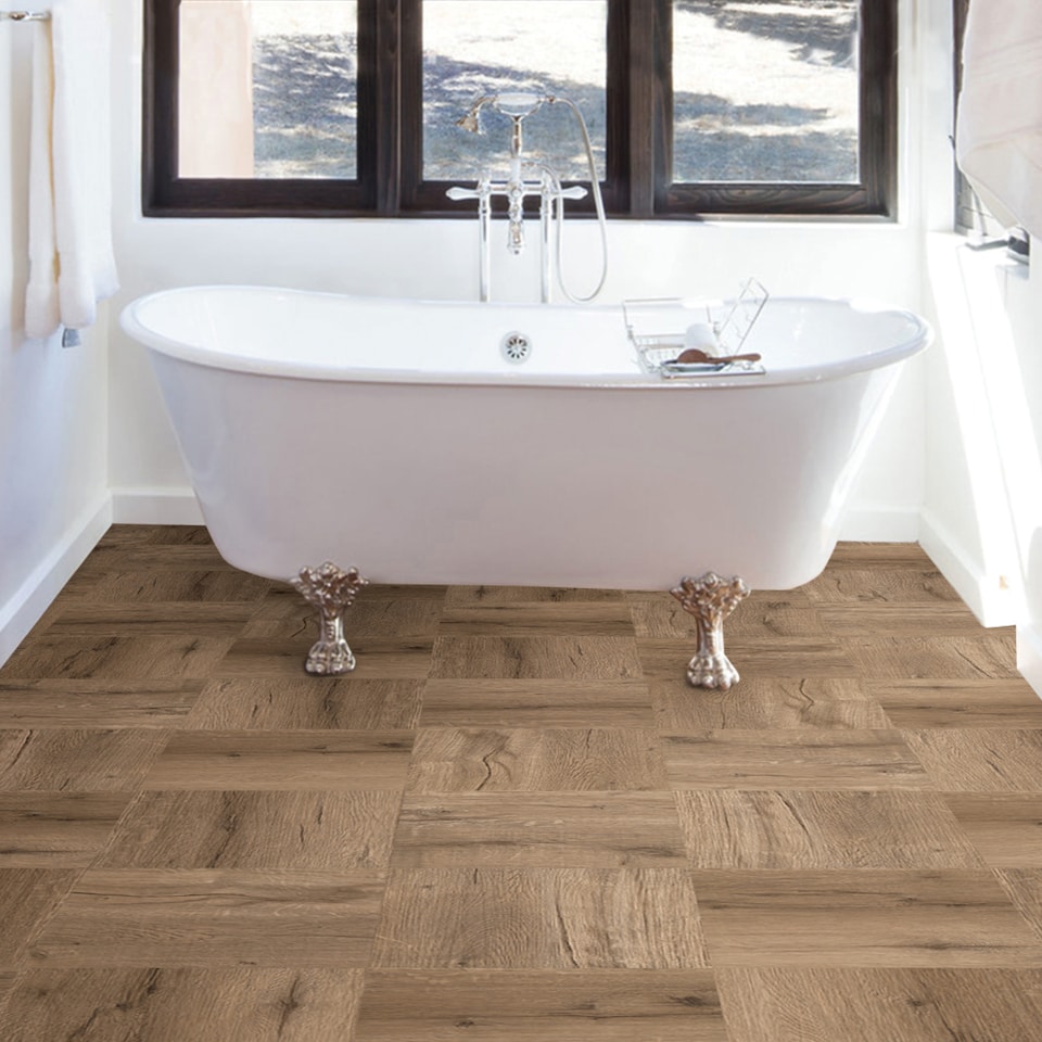 image 1 of Floorpops Pickling Peel & Stick Floor Tiles, FP3319