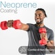 image 4 of Neoprene Hex Dumbbells (6kg)