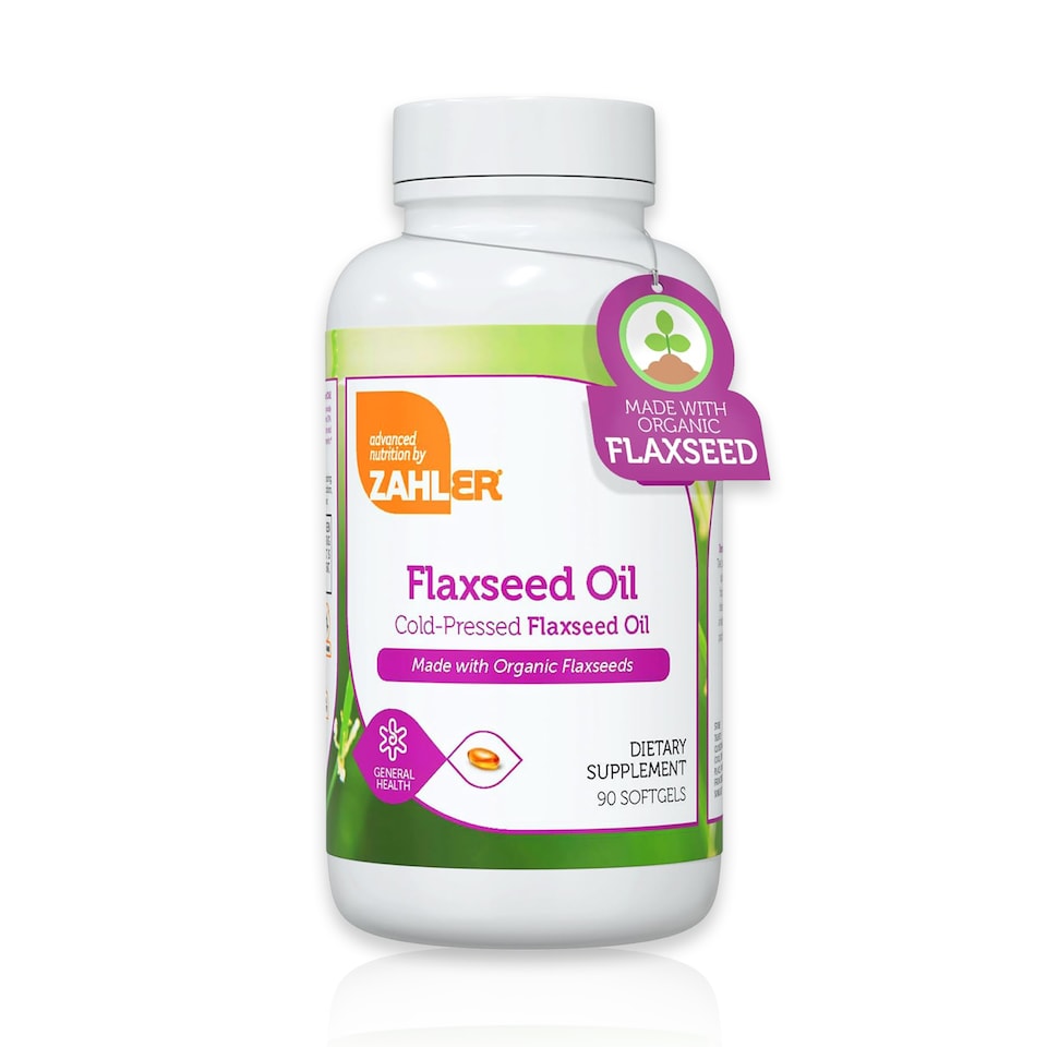 image 1 of Flaxseed Oil, Digestion, Immunity and More, 90c