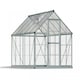 image 1 of Greenhouse Hybrid 6X10- Polycarbonate - L306 x W185 x H208 - Silver
