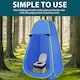 image 7 of 24L PORTABLE FOLDING CAMPING TOILET COMPACT POTTY LOO CARAVAN PICNIC FISHING