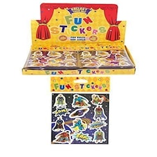 SUPER HERO STICKERS  120S - Party Favours