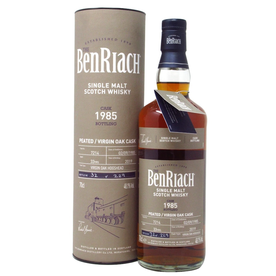 Benriach - Single Cask No. 7214 1985 33 year old Whisky