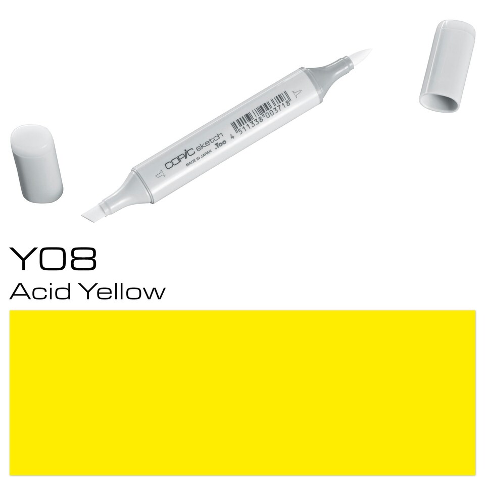 image 1 of Copic Sketch Marker, Acid Yellow, Single Pen