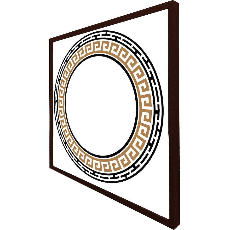image 1 of Greek key frame (Picture Frame) White | XS