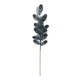 image 1 of Artificial Navy Glitter Feather Spray - H70cm