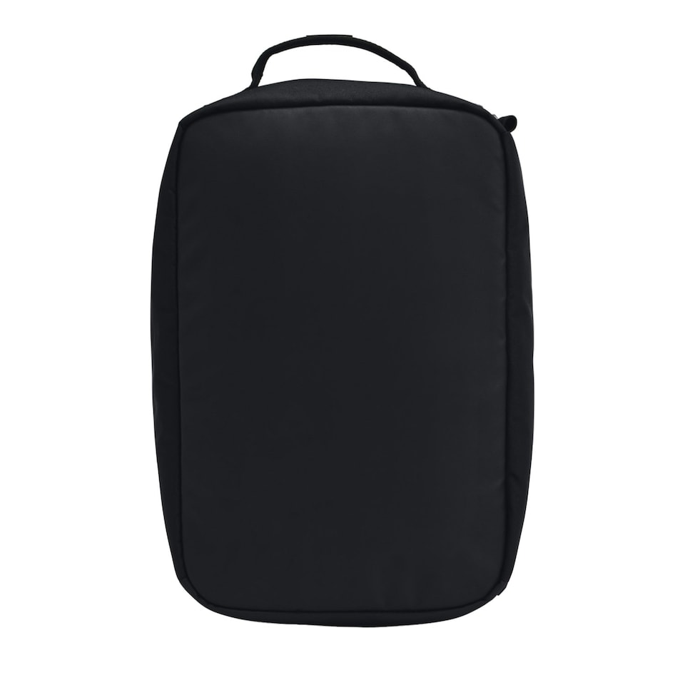image 1 of Under Armour Contain Logo Shoe Bag - Black/Metallic Gold - One Size | Black