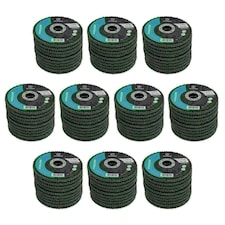 120 Grit Flap Discs Fine Grade Aluminium Oxide Sanding Removal Type 29 100pk