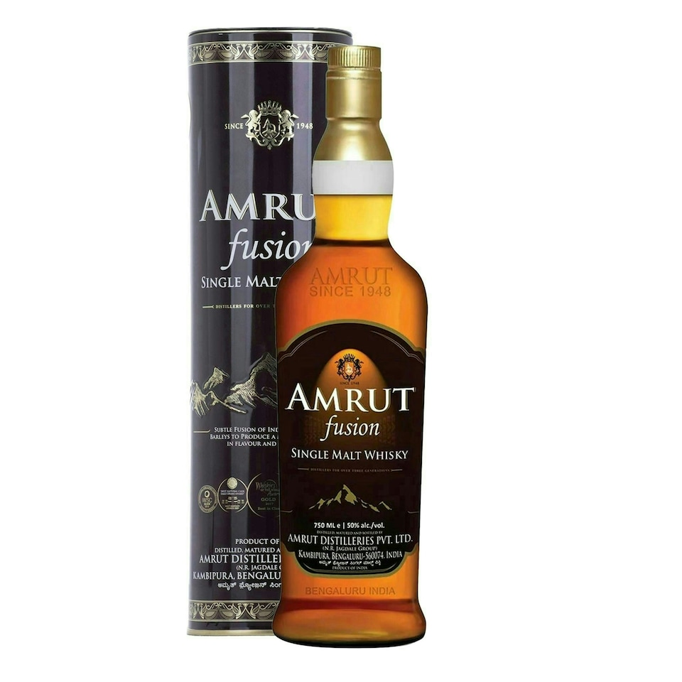 image 1 of Amrut Fusion Whisky