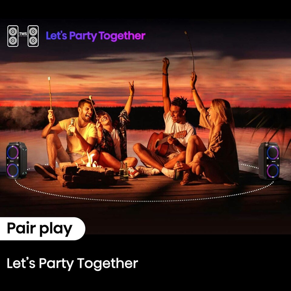 image 1 of Hisense Bluetooth Speaker PARTYROCKET-160