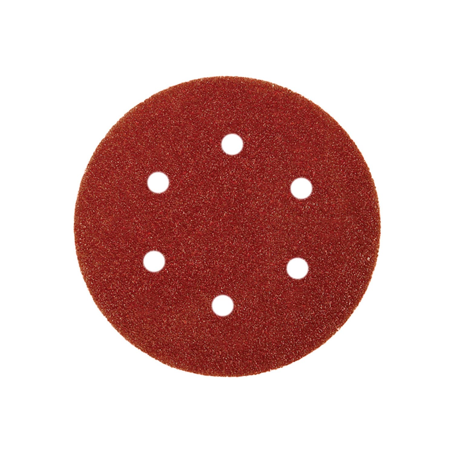 Abracs Hook & Loop Sanding Disc 150mm, 120 Grit - ABABHL8150120 - Box of 25 in Red
