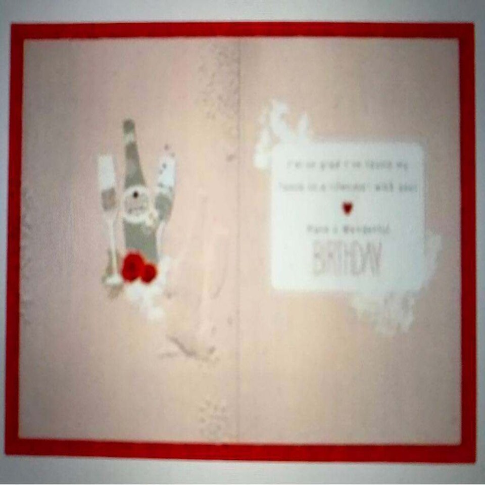 image 1 of For My Partner on Your Birthday, Birthday Card