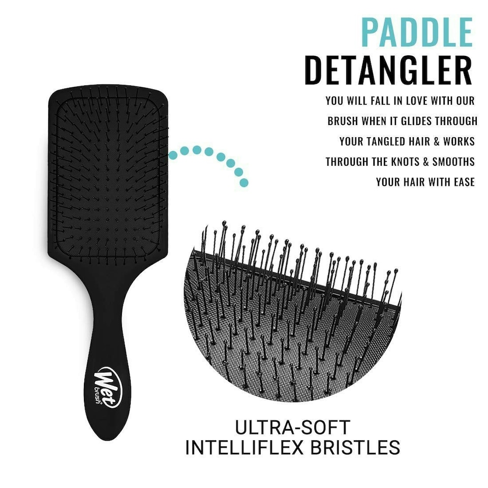 image 1 of WetBrush Paddle Detangler, Wide Surface, Pink, All Hair