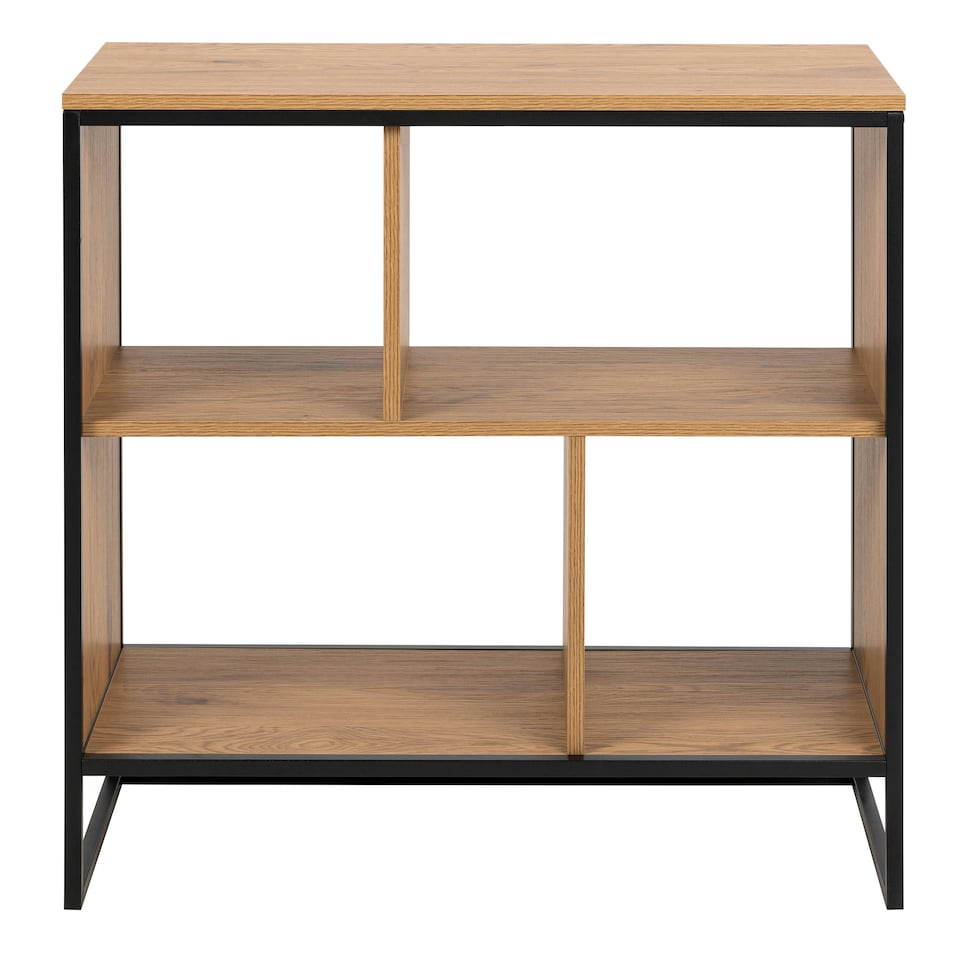 image 1 of Swindon Bookcase with 4 shelves in Oak