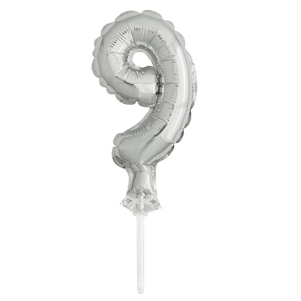 5" SILVER FOIL BALLOON CKE TPAPER-9 - UNIQUE N/A