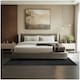 image 1 of Rug Zonelle - short pile and ultra-soft, rectangular or round Black | 140 x 200 cm