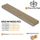image 10 of NOVECRAFTO Self Adhesive Vinyl Floor Planks – Peel & Stick Flooring – Beige Grey Wood Effect – Easy DIY Installation – Durable & Waterproof Tiles Brown | 5 sqm