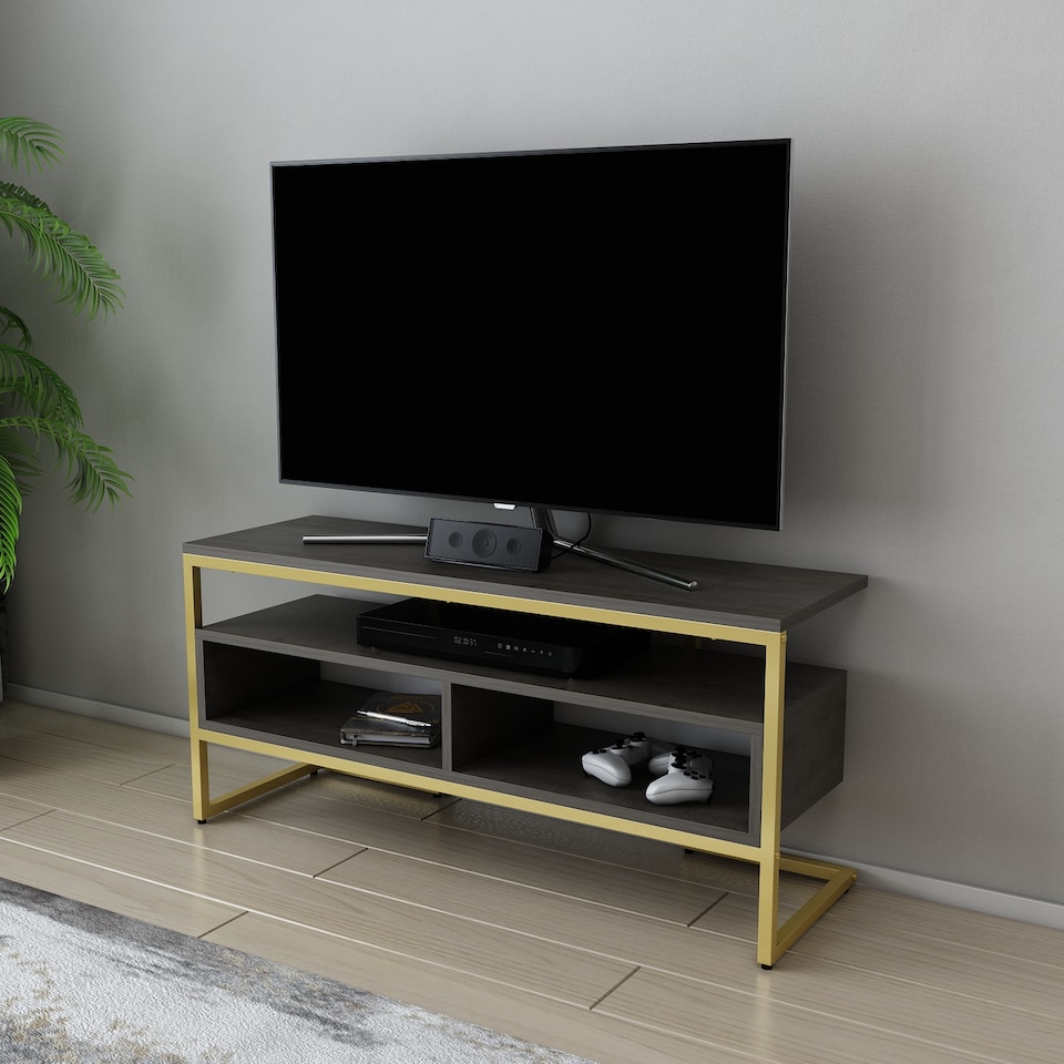 image 1 of Decorotika Merrion TV Unit for TV's up to 50 inches