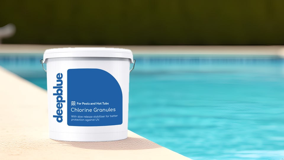 image 1 of Deep Blue Pro - Stabilised Chlorine Granules 5kg Rapid dissolve Neutral PH