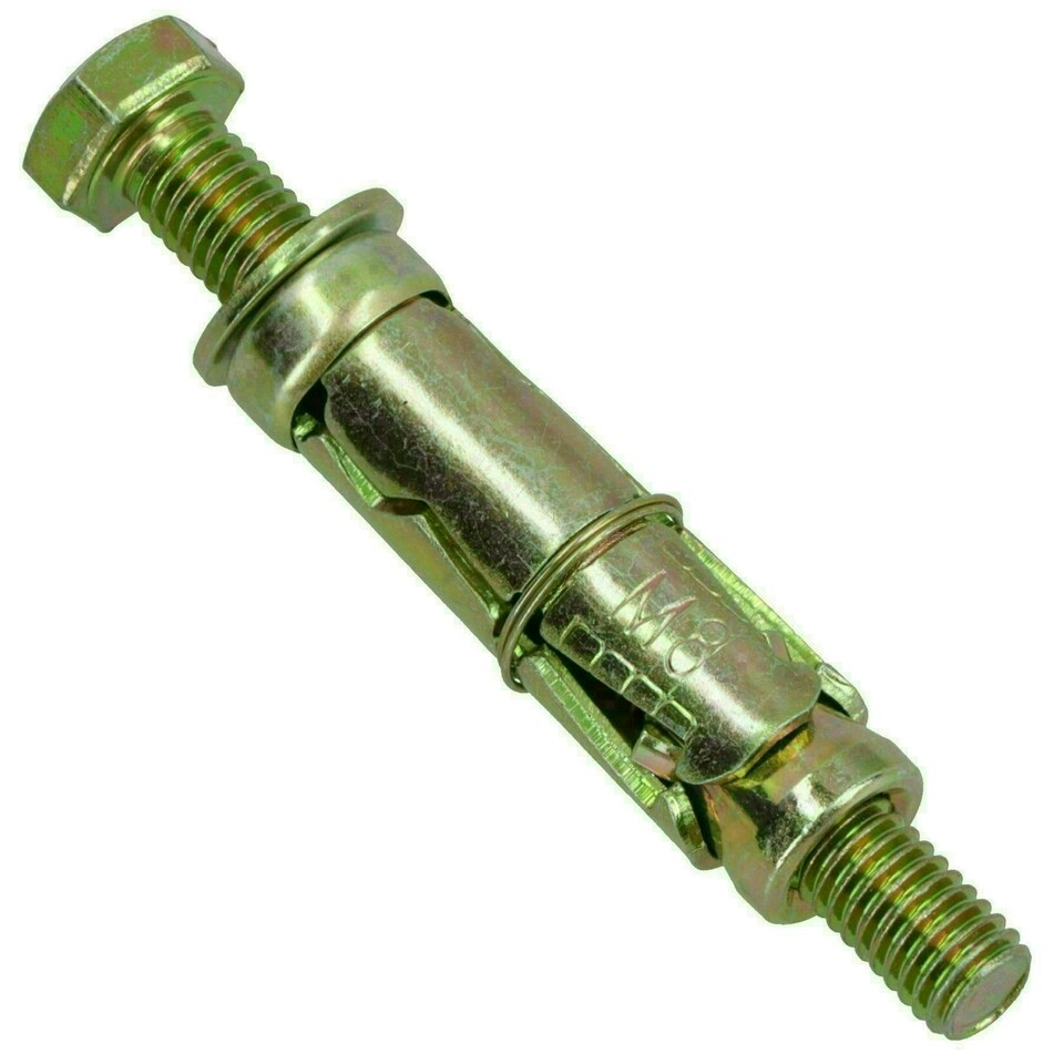 image 1 of M8 8mm x 75mm Expansion Rawl Bolt for Masonry Sleeve Anchors Fastener 12pk