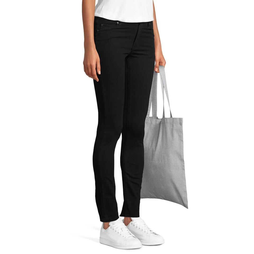 image 1 of SOLS Awake Marl Recycled Tote Bag - Grey - One Size Grey