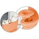 image 2 of Dolu Toddlers Bathroom Training Potty - Orange