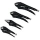 image 4 of 4pc Locking Grip Wrench Set Vice Locking Pliers Mole Grips Heavy Duty AT017