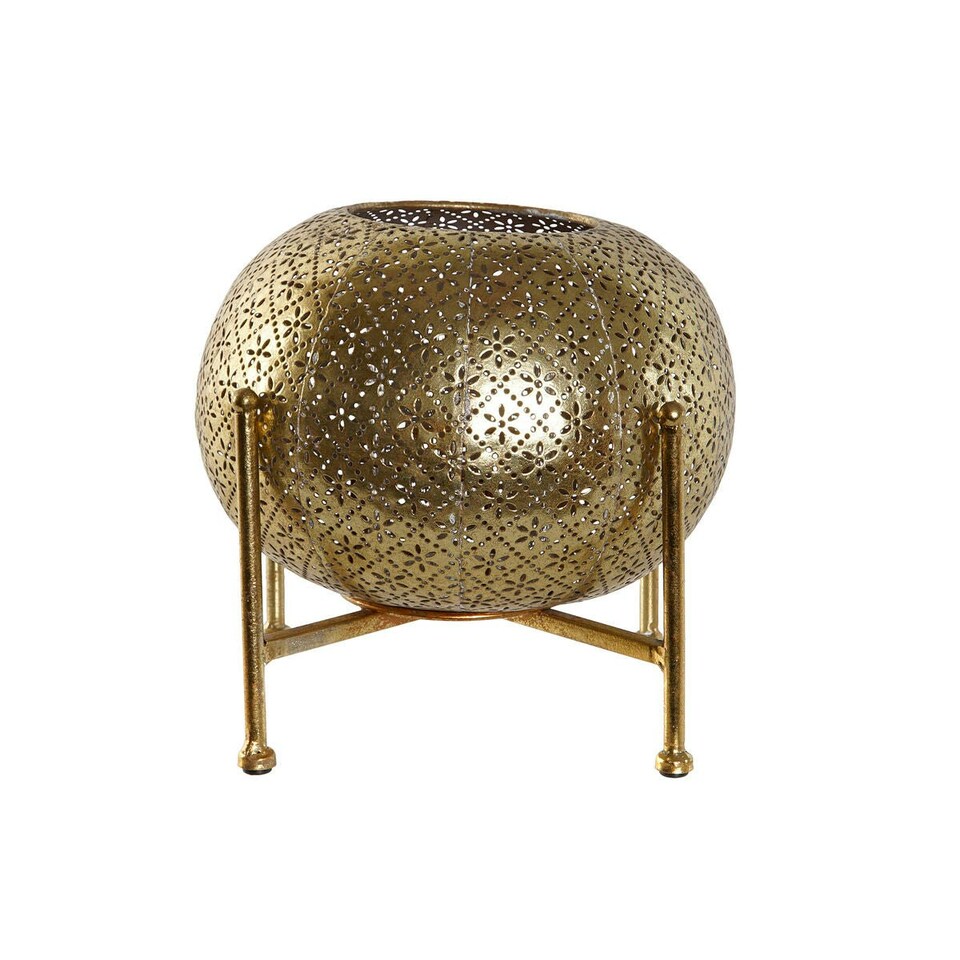 image 1 of Candleholder Home ESPRIT Golden Metal Crystal 24 x 24 x 20 cm N/A