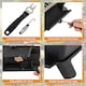 image 5 of COSTWAY 100% Cast Iron Hibachi Grill Portable Charcoal Grill
