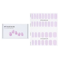 Nail Sticker (purple) - # Mystic Purple Nail - 32pcs Purple
