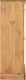 image 4 of Corona 1 Door 4 Drawer Low Wardrobe Brown