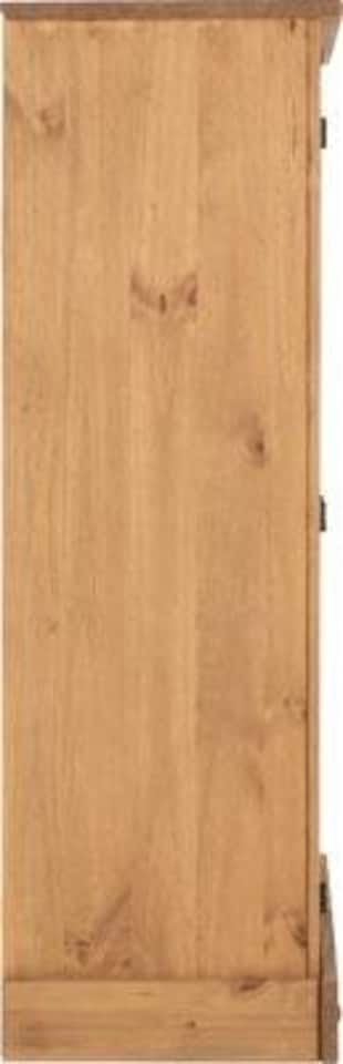 image 1 of Corona 1 Door 4 Drawer Low Wardrobe Brown