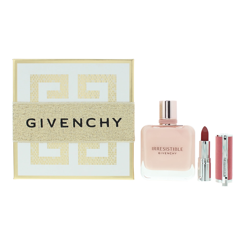 image 1 of Givenchy Irresistible Rose Velvet Eau de Parfum 50ml + Lipstick Gift Set